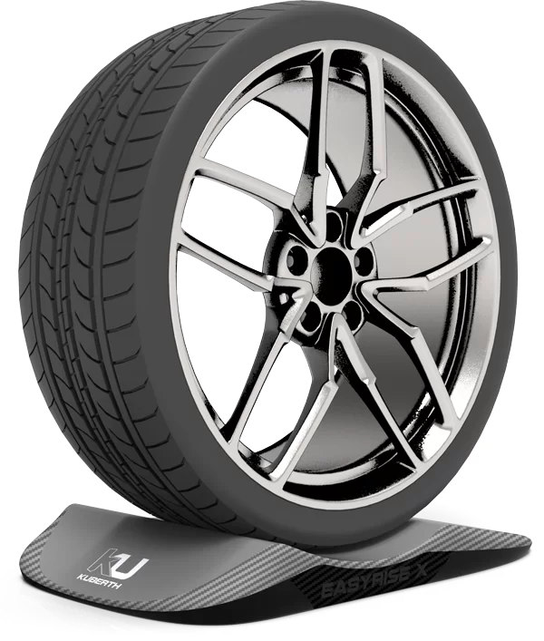 Set cuscini anti-ovalizzazione Kuberth EasyRise neri per supercar