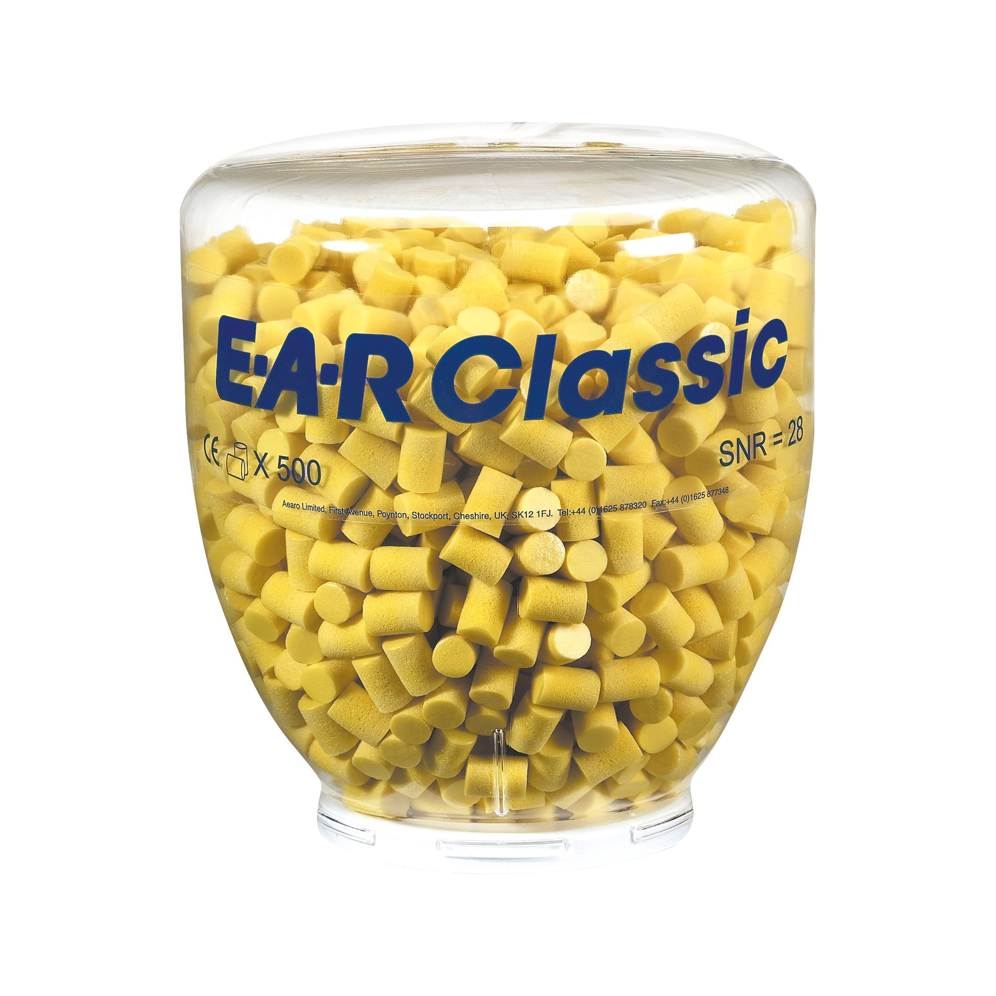 "Ricarica per distributore Ear Classic gialla – confezione da 500 paia"