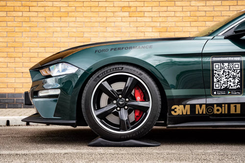 Dettaglio poliuretano verniciato cuscino per pneumatici EasyRise